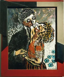 Le baiser (Le baiser) Peinture de Francis Picabia (1879-1953) 1924 Dim 92x73,8 cm Turin Galleria Arte Moderna
