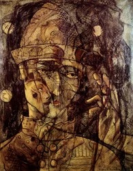Transparence, 20e siècle (huile sur toile)