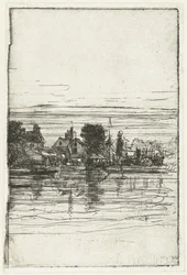 Village au bord de l