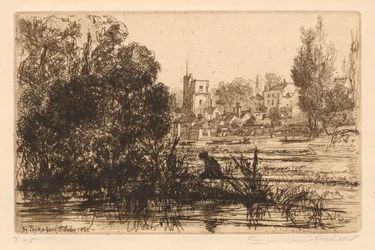 Portefeuille de Hamerton III : Église de Twickenham