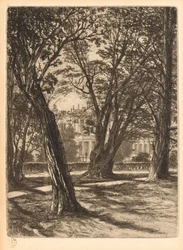 Jardins de Kensington, n° 1 (petite planche)