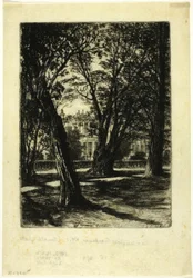 Jardins de Kensington, No. I (petite plaque)