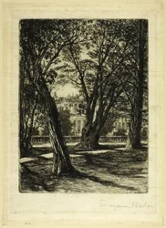 Jardins de Kensington, No. I (petite plaque)