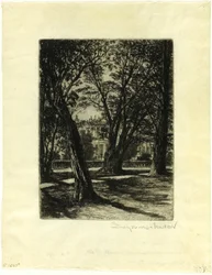Kensington Gardens, No. I (petite plaque)