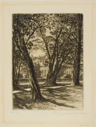 Jardins de Kensington, No. I (petite planche)