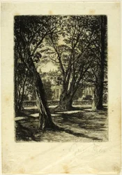 Kensington Gardens, No. I (petite planche)