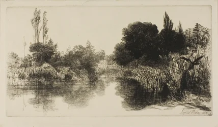 Shere Mill Pond, No. II (grande planche)