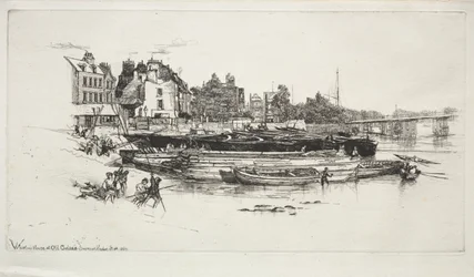 Maison de Whistler, Vieux Chelsea, 1863
