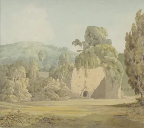 Une ruine couverte de lierre