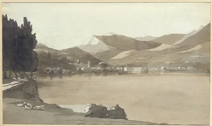 Ville de Lugano, Suisse, 1781