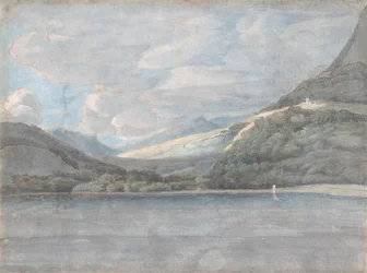Vue du lac de Côme, 27 août 1781