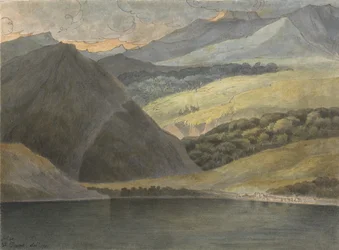 Vue sur le lac Majeur au soir, 1781