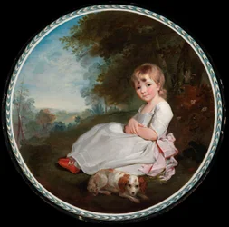 Enfant avec un chien