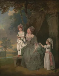 Mme Barclay et ses enfants