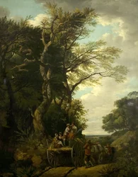 Le chariot de la moisson, 1774