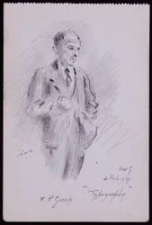 Portrait de R Percy Gossop