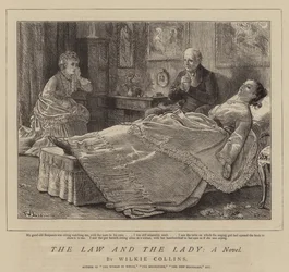 La loi et la dame, un roman