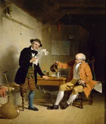 Commodore Trunnion et Jack Hatchway, vers 1839