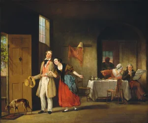 Le cousin timide, vers 1841-1842