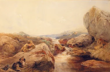 Dans les landes, 1843