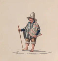 Un homme péruvien, d