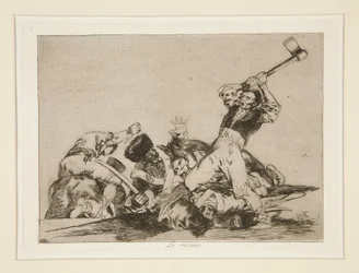 Lo mismo, pl. 3 de Los desastres de la guerra