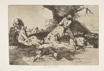 Planche 16 des Désastres de la Guerre Los Desastres de la Guerra, 1810 publié en 1863