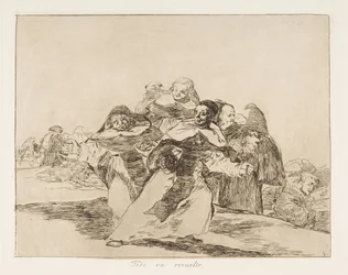 Planche 42 des Désastres de la Guerre : Tout
