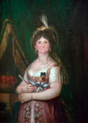 Portrait de la reine Maria Luisa