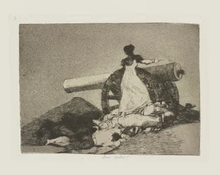 Que valor!, pl. 7 de la série Los desastres de la guerra