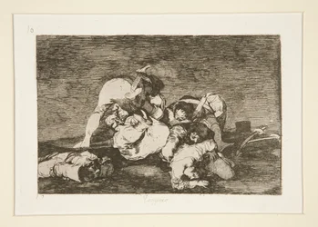 Tampoco (Ni [ceux-ci] non plus), pl. 10 de la série Los desastres de la guerra (Les Désastres de la guerre)