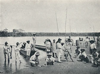 Pêche sur le Rio Grande, 1895