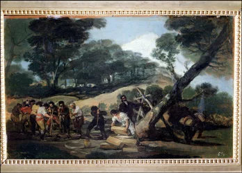 Production de poudre à canon dans la Sierra de Tardienta