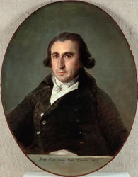 Portrait de Martin Zapater y Claveria