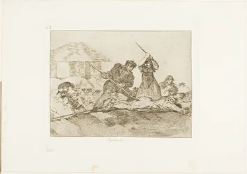 Rabble, planche 28 de Les désastres de la guerre