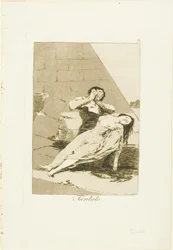 Tantalus, planche 9 de Los Caprichos
