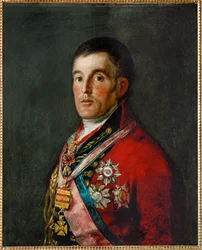 Le duc de Wellington, peint en 1814 (huile sur toile)