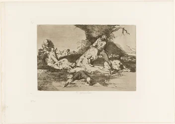 Ils les utilisent, planche 16 des Désastres de la guerre