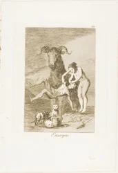 Épreuves, planche 60 de Los Caprichos
