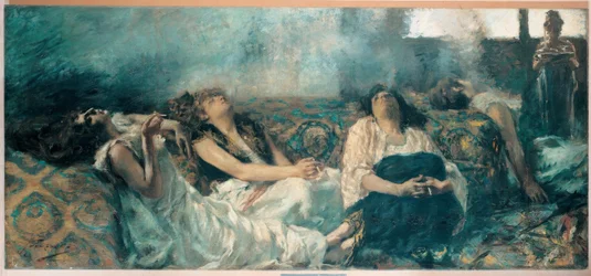 Collection privée. Toutes les femmes fumeuses de haschich