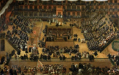 Auto-da-fé sur la Plaza Mayor