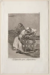 Caprichos : Dépêchez-vous, ils se réveillent