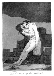Amour et mort, 1799
