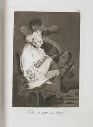 Planche de Los Caprichos, 1797-1798