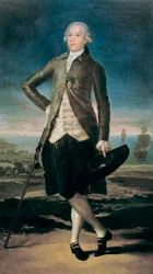 Portrait de Gaspar Melchor de Jovellanos, peinture par Francisco de Goya y Lucientes