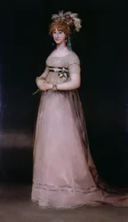 Portrait de Maria Theresa de Bourbon y Vallabriga, la Comtesse de Chinchon, c.1801