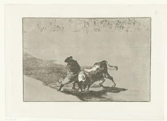 Toreador dans une arène (La Tauromaquia)