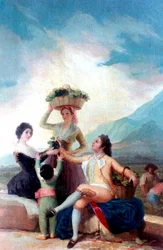 La Récolte des raisins, 1786-1787