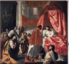 Dernière communion de Saint Bonaventure