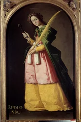 Portrait de Sainte Apollonie